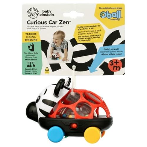Baby Einstein Curious Car Zen Oball Toy Car & Rattle