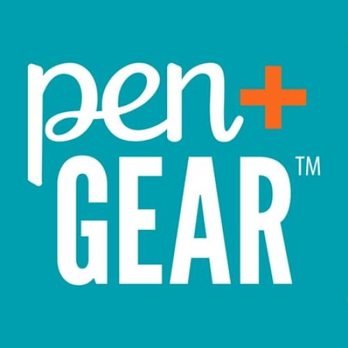 Pen Gear 6-Sheet Cross-Cut Paper/Credit Card Shredder with 3.7 Gallon Bin, Black, Home & Office Use