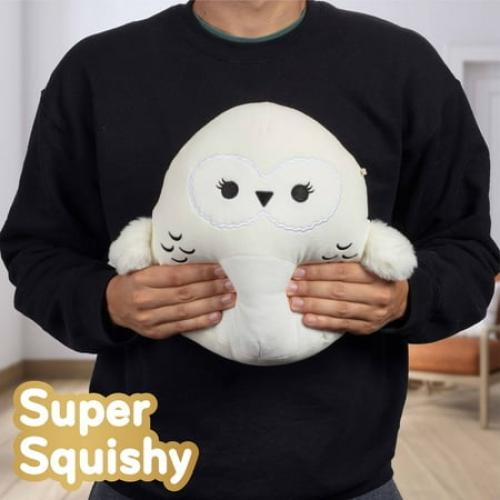 Squishmallows Original Harry Potter 10-Inch Hedwig the Owl Plush - Official 2025 Jazwares - Collectible Soft & Squishy Owl Stuffed Animal Toy Figure - Gift for Kids, Girls & Boys