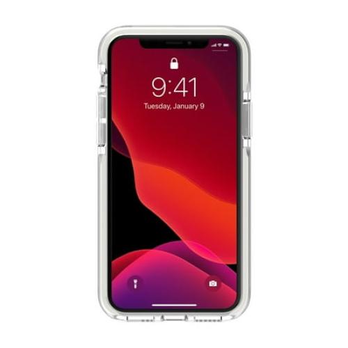 kate spade new york Defensive Hardshell Case (1-PC Comold) for iPhone 11 Pro, Park Stripe Gold Foil/Black/Cream/Cream Bumper/Clear