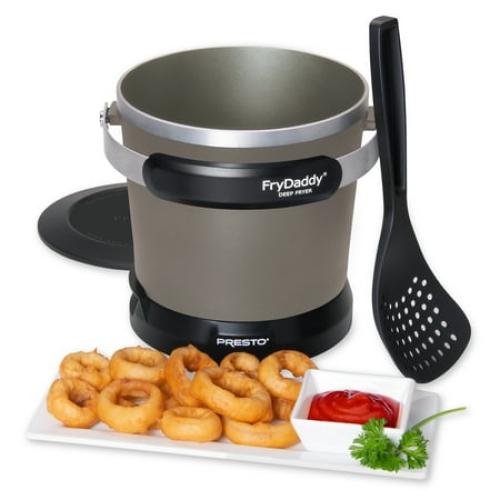 (NO POWER CORD) Presto FryDaddy Electric Deep Fryer, Black 05428