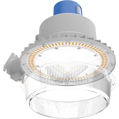 Lithonia Lighting 175-Watt Equivalent Integrated LED Gray Area Light with Switchable Color Temperatures