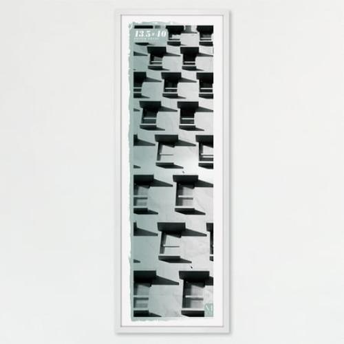 MCS Foundation 16x24 Poster Frame Traditional Brass, Vertical & Horizontal Wall Hanging Large Picture Frame for Photos, Posters & Art Prints (1-Pack)