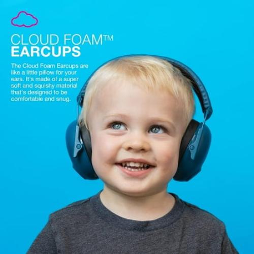 JLab JBuddies Protect Kids Hearing Protection Earmuffs - Navy