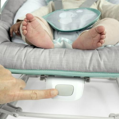 Ingenuity Keep Cozy 3-in-1 Vibrating Infant & Toddler Baby Bouncer and Rocker Chair, Multicolor