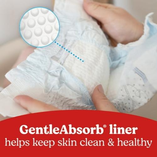 Huggies Little Snugglers Baby Diapers, Size 1 (8-14 lbs), 198 Ct (Select for More)