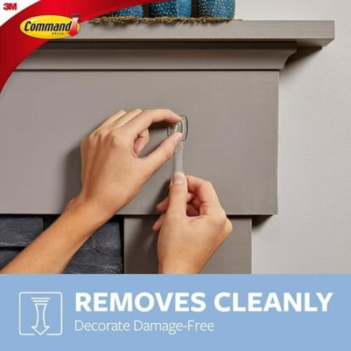 Command 17006CLR 17006CLR-ES Hooks, Clear, 36 Count