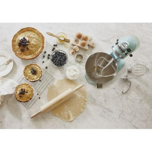 KitchenAid Deluxe Series 4.5 Quart Tilt-Head Stand Mixer with Stainless Bowl, Mineral Water Blue, Model KSM97MI