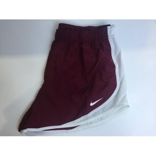 Size XL Nike Womens Dry Tempo Short Cardinal/White/White/(White