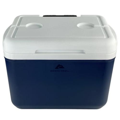 Ozark Trail 30 QT Rolling Hard Side Cooler, 42-Can Capacity