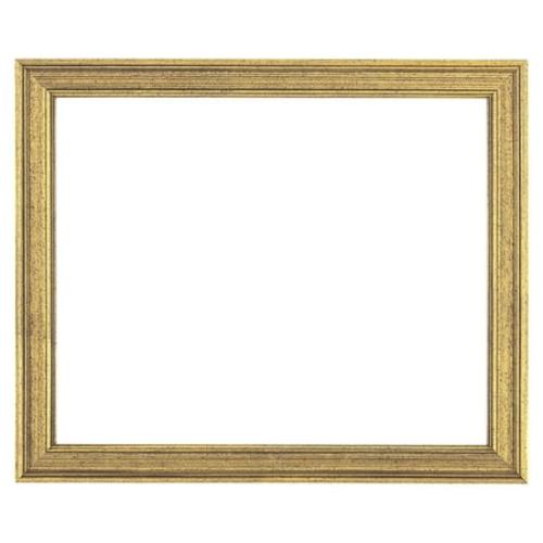 MUseum Collection Piccadilly Artist Vintage Picture Frames - 10x10 Gold - Single Frame for 3/4 Thick Canvas, Paper and Panels, Museum Quality Wooden Antique Photo Frame