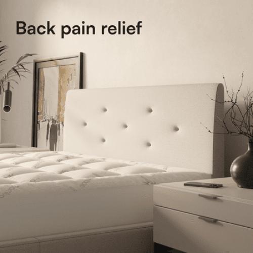 Niagara Sleep Solution Bamboo King Size Mattress Topper, Mattress Pad, Mattress Cover 78x80 inches