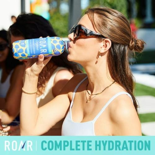Roar Complete Hydration Organic - Blackberry Lemonade - 12 x 18 oz