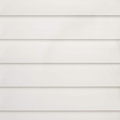 White Cordless Premium Faux Wood blinds with 2.5 in. Slats - 35 in. W x 48 in. L (Actual Size 34.5 in. W x 48 in. L)