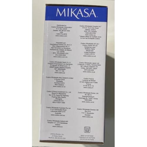 Mikasa Satin Barrett 20-Piece Flatware Set, Forged Premium Stainless Steel, Silver, Service for 4