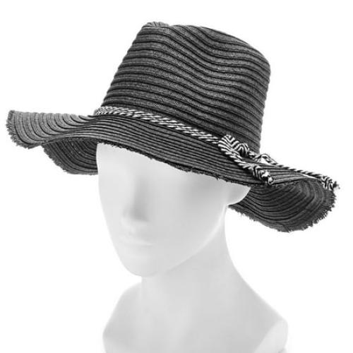 Muse Royale Western Style Rope Tie Detailed Fedora