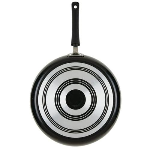 Farberware Easy Clean 22 Pcs Nonstick Cookware Set Includes Griddle Pan and Cooking Tools, Dishwasher Safe, Black