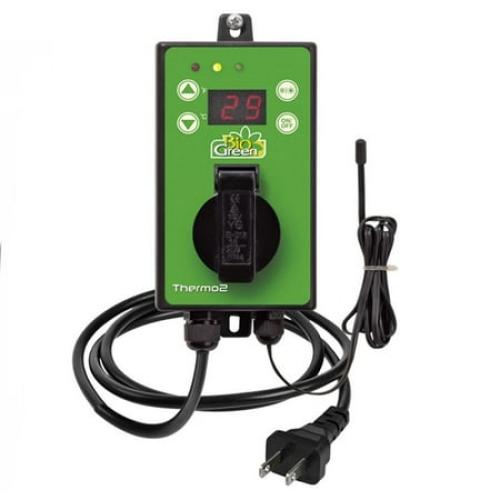BioGreen TER2/US Thermo 2 Greenhouse Digital Thermostat, All Season Use