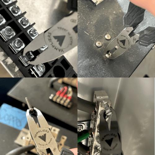 VAMPLIERS Mini Pliers 5 VT-001-5 Stripped Screw Removal Tool, ESD Safe Mini Pliers, Hand Tools for Electronics Repair