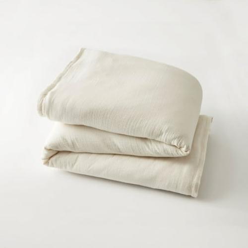 Better Homes & Gardens 3-Piece Cream Gauze Comforter Set, Adult Full/Queen