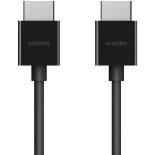 Belkin HDMI Audio/Video Cable - 6.56 ft HDMI A/V Cable for Apple TV, Audio/Video Device, TV, A/V Receiver, Notebook - First End: 1 x HDMI (Type A) Male Digital Audio/Video - Second End: 1 x HDMI (Type