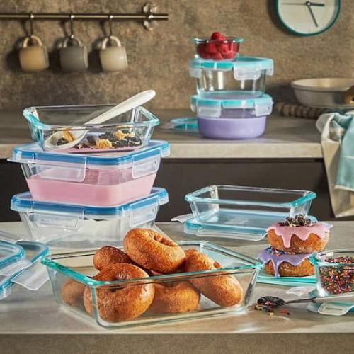 Snapware Pyrex 18-piece Glass Food Storage Set MISSING/BROKEN PIECES