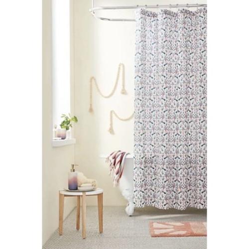 Wild Sage Esme Peacock Shower Curtain (72 X 72)