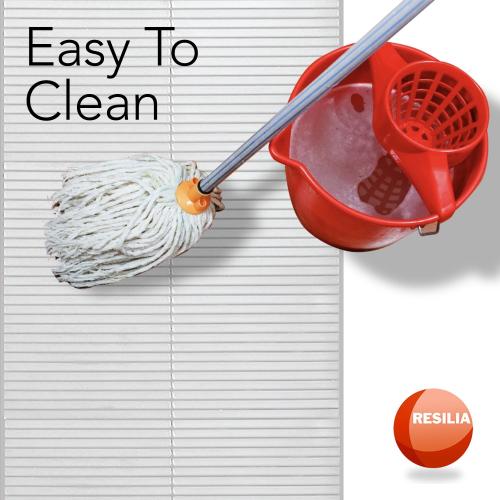 RESILIA Deep-Pile Carpet Runner - Plastic Vinyl Carpet & Rug Protector Waterproof Clear Vinyl Floor Runners 27 Inches Wide x 6 Feet Long