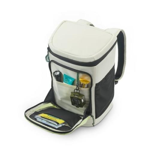 Coleman XPAND 22Qt Capacity 30-Can Soft Cooler Backpack, Beige