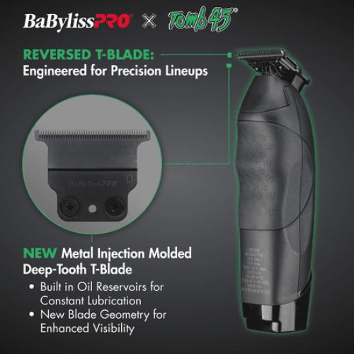BaBylissPRO x Tomb45 Wireless-Charging Trimmer
