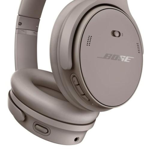 Bose QuietComfort Headphones Noise Cancelling Over-Ear Wireless Bluetooth Earphones, Sandstone