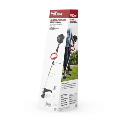 Hyper Tough 18 26cc 2-Cycle Gas Powered Straight Shaft String Trimmer