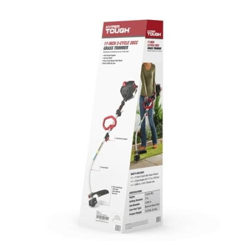 Hyper Tough 17 26cc 2-Cycle Gas Powered Curved Shaft String Trimmer