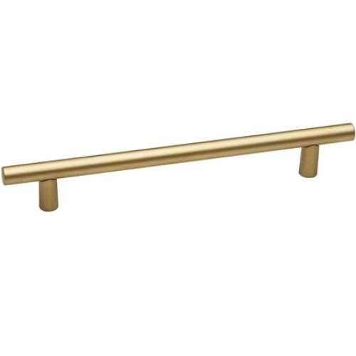 Black Alno A2802-8 Vita Bella 8 Center To Center Modern Smooth Bar Cabinet Bar Handle / Drawer