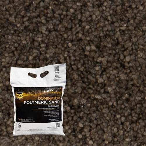 DOMINATOR 40 Lb. Titanium Gray Polymeric Sand, Premium, High-Performance Paver Joint Sand with Ceramic Flex