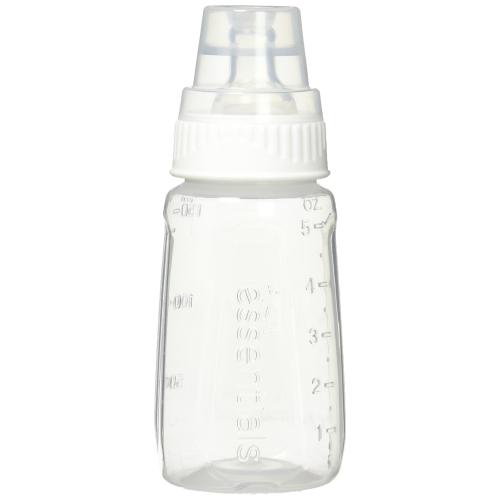 NUK Gerber First Essentials Clear View Silicone Bottle Slow Flow 5 Ounce
