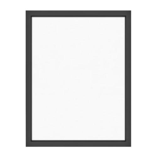 MCS Canvas Float Frames 16x20 Frame, Black Frame for Finished Canvases, Vertical & Horizontal Wall Hanging Large Frame with Adhesive for Canvas Paintings (1-Pack)