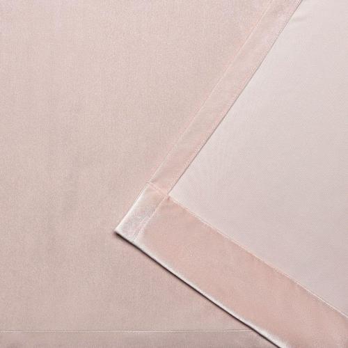 Canvas Butter Polyester Solid 52 in. W x 84 in. L Grommet Top Indoor Outdoor Light Filtering Curtain (Double Panel)