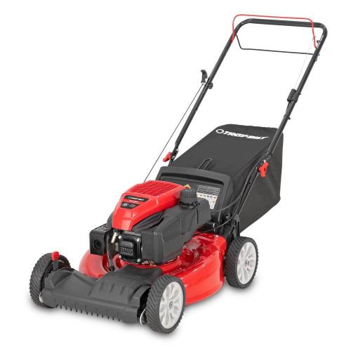 21 in. 163cc OHV Engine Front-Wheel Drive 2-in-1 Gas Walk Behind Lawn Mower with Tri-Action Cutting System