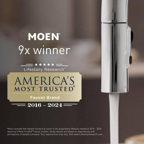 Eva Single Hole Single-Handle High-Arc Bathroom Faucet in Chrome