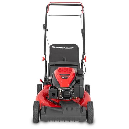 21 in. 163cc OHV Engine Front-Wheel Drive 2-in-1 Gas Walk Behind Lawn Mower with Tri-Action Cutting System