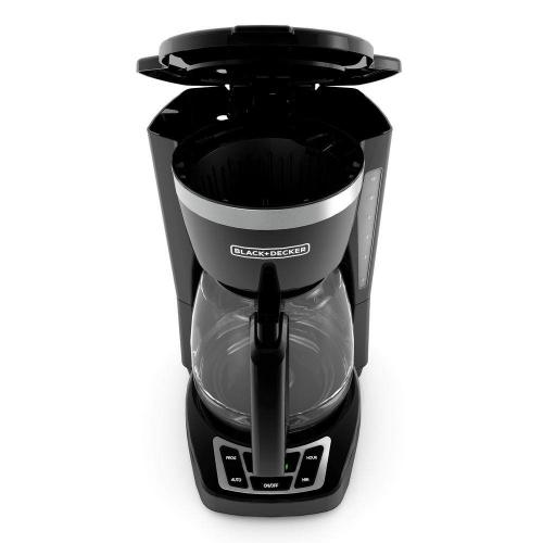 12-Cup Black Programmable Coffeemaker