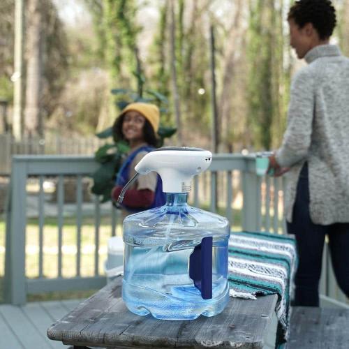 Primo BPA FREE Portable Electronic Water Pump, White