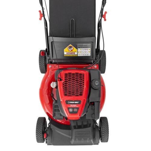 21 in. 163cc OHV Engine Front-Wheel Drive 2-in-1 Gas Walk Behind Lawn Mower with Tri-Action Cutting System