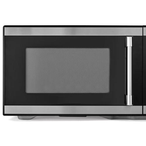 Hamilton Beach 1.1 Cu ft Countertop Microwave Oven in Stainless Steel