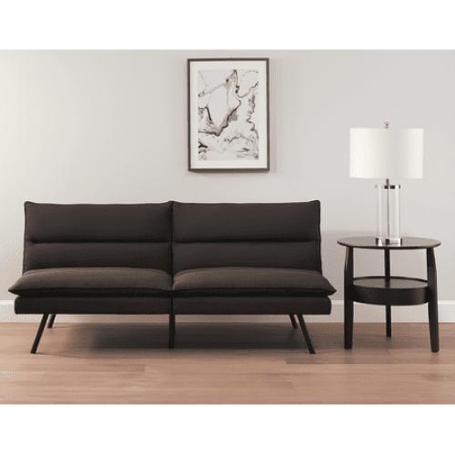 Mainstays Pillow Top Futon, Charcoal
