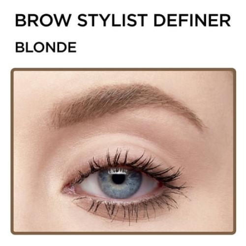 L'Oreal Paris Brow Stylist Definer Waterproof Eyebrow Mechanical Pencil, Blonde