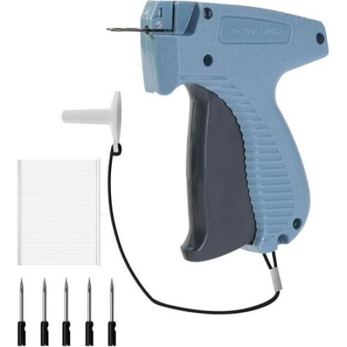 Mr. Pen- Tagging Gun, 5 Needles & 2000 Pcs Barbs Fasteners, Blue, Price Tag Gun, Tagging Gun for Clothing, Tag Attacher Guns