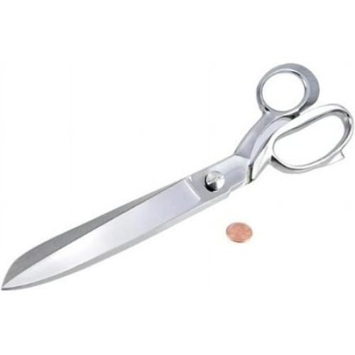 SZCO Supplies 12 Professional Heavy-Duty Fabric Scissors with Mirror-Finished Handle