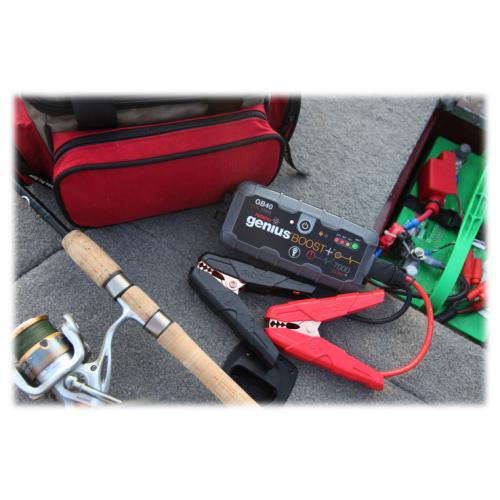 NOCO Boost GB40: 1000A UltraSafe Jump Starter – 12V Lithium Battery Booster Pack, Portable Jump Box, Power Bank & Jumper Cables - for 6.0L Gas and 3.0L Diesel Engines